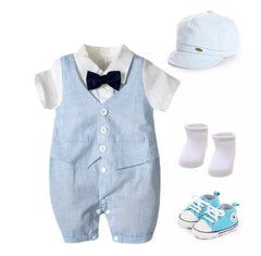 Monte Set - Baby Boy Summer Suit Set.