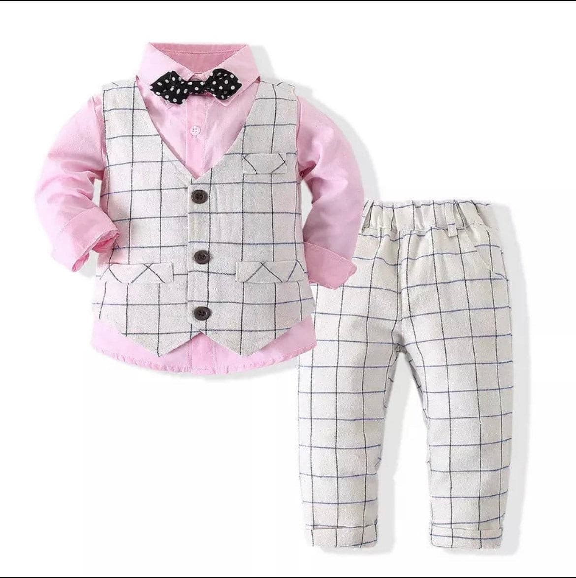 Baby Boy Tuxedo Set.