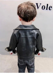 Unisex Black Leather Jacket for Baby and Toddlers, Size 1 year to 5 ye-
Thank for visiting our store!This is a so cute on - the pictures don’t do it justice - so good in real life! Babies very own leather look rocker chic and Uber cool -Bijou Bubs
