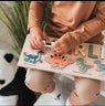 Wooden Name Puzzle - Personalized Name Puzzle Toy Gift.