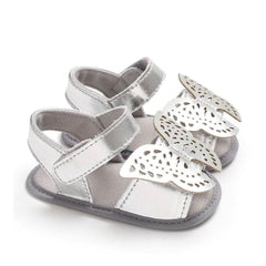 Cindy Butterfly Sandal - Silver.