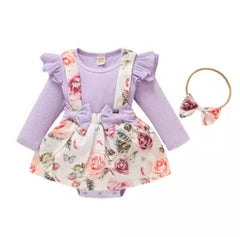 Melissa Floral Set - Lilac.