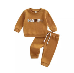 Waffle Boho Tracksuit - Assorted Colours.