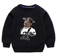 Tupac Graffiti Crewneck Sweater - Kids Jumper Tupac Graffiti Crewneck Sweater - Kids Jumper.