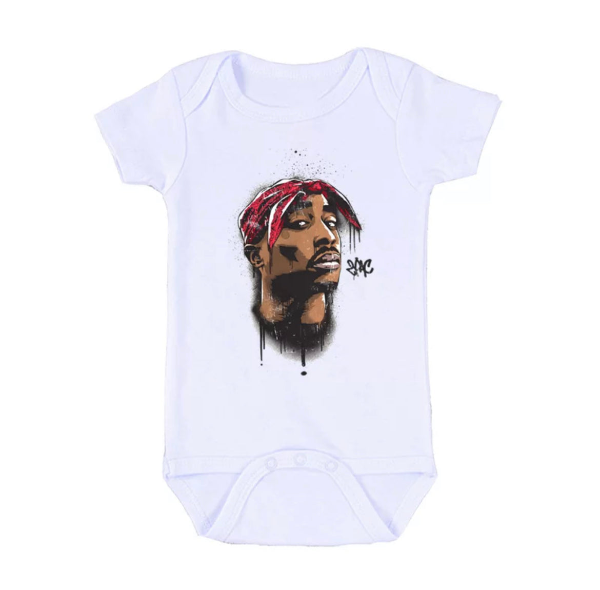 Tupac Romper - Bandana.