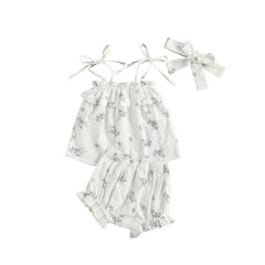 Tilly Ruffle Bloomer Set.