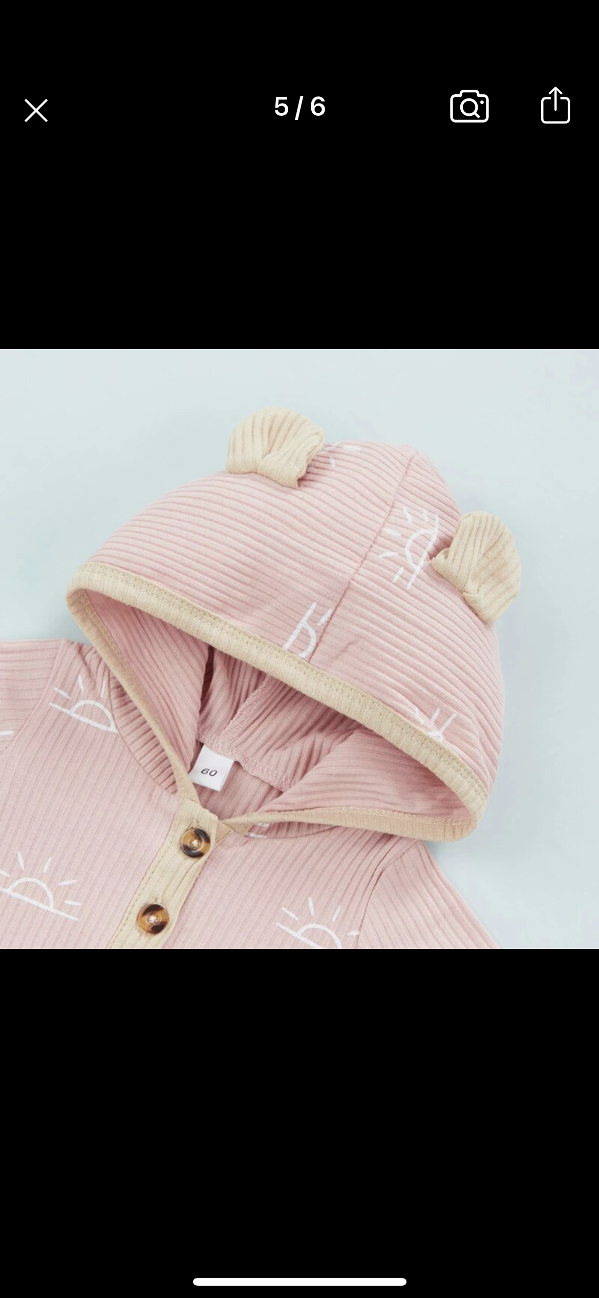 Marley Sun Hooded Onesie - Grey.