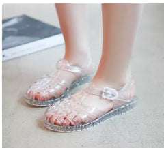 Baby clear jelly sandals online