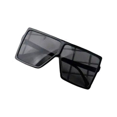 Square Fashion Sunglasses - Black.