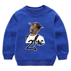 Tupac Graffiti Crewneck Sweater - Kids Jumper Tupac Graffiti Crewneck Sweater - Kids Jumper.