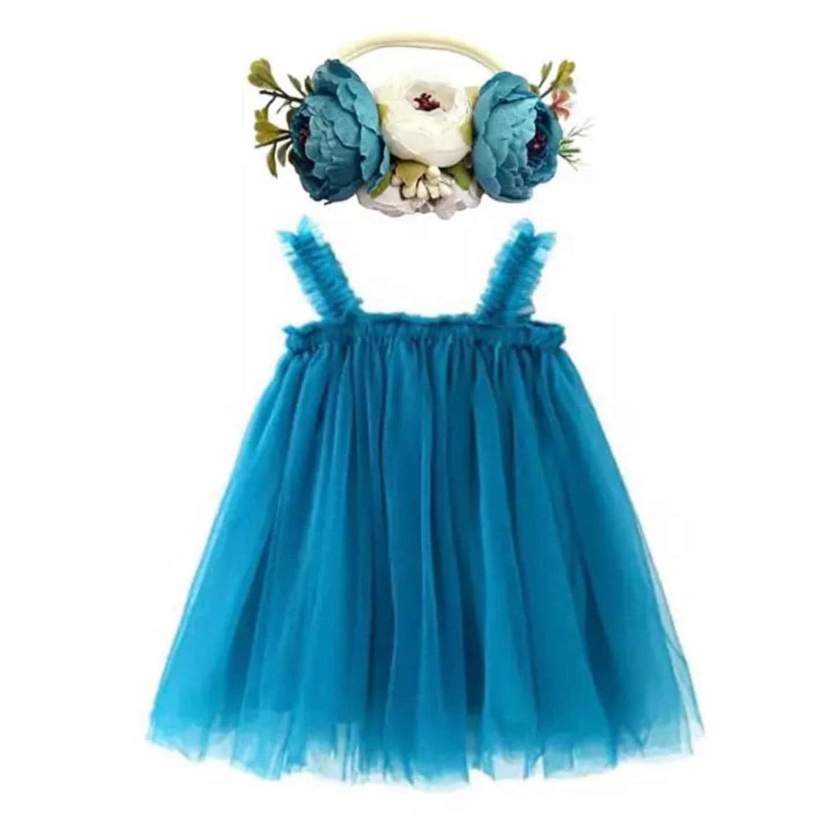 Skyler - Tulle Dress Toddler Tutu Flower girl dress.