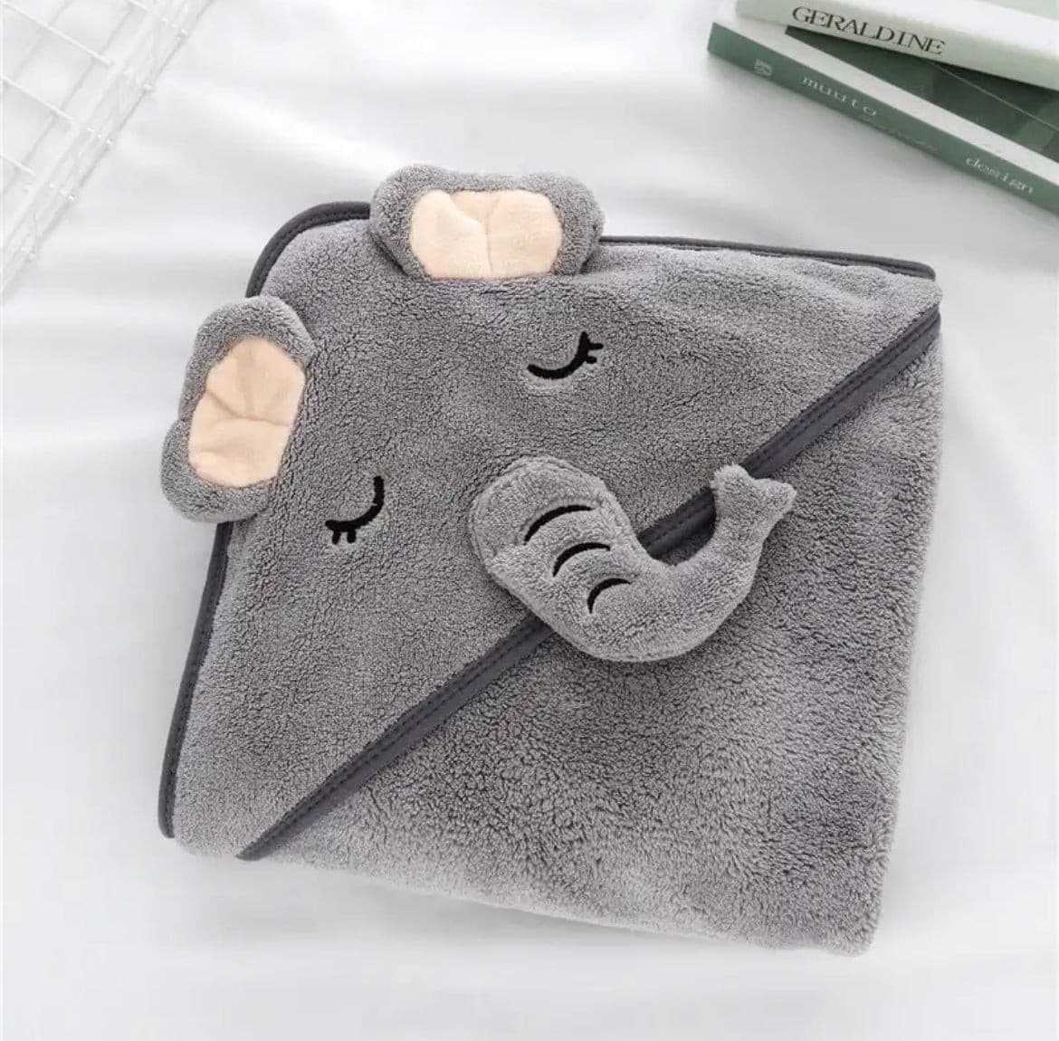 Baby Ears Hooded Bath Towel.