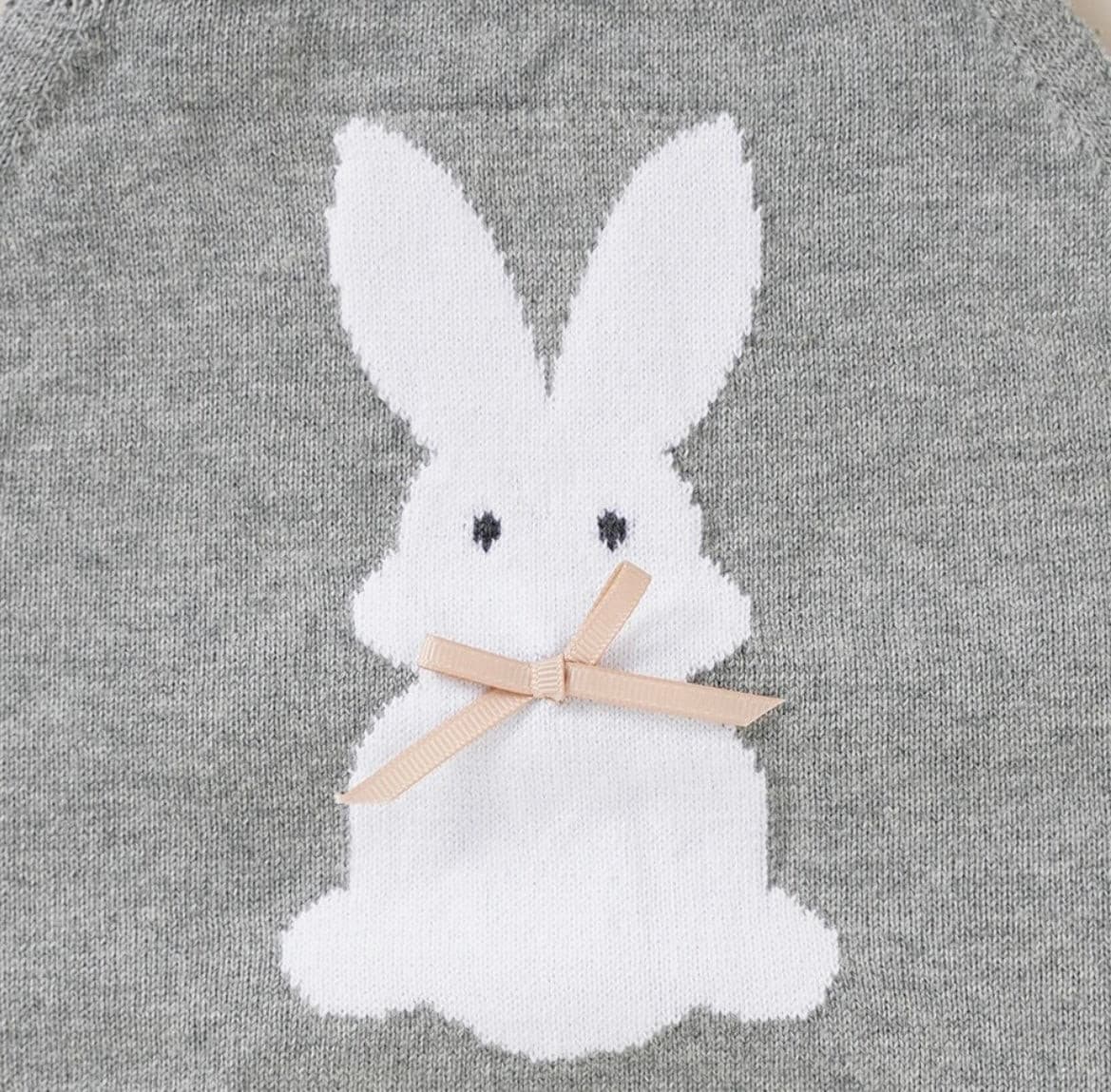 Bunny Knit Romper.