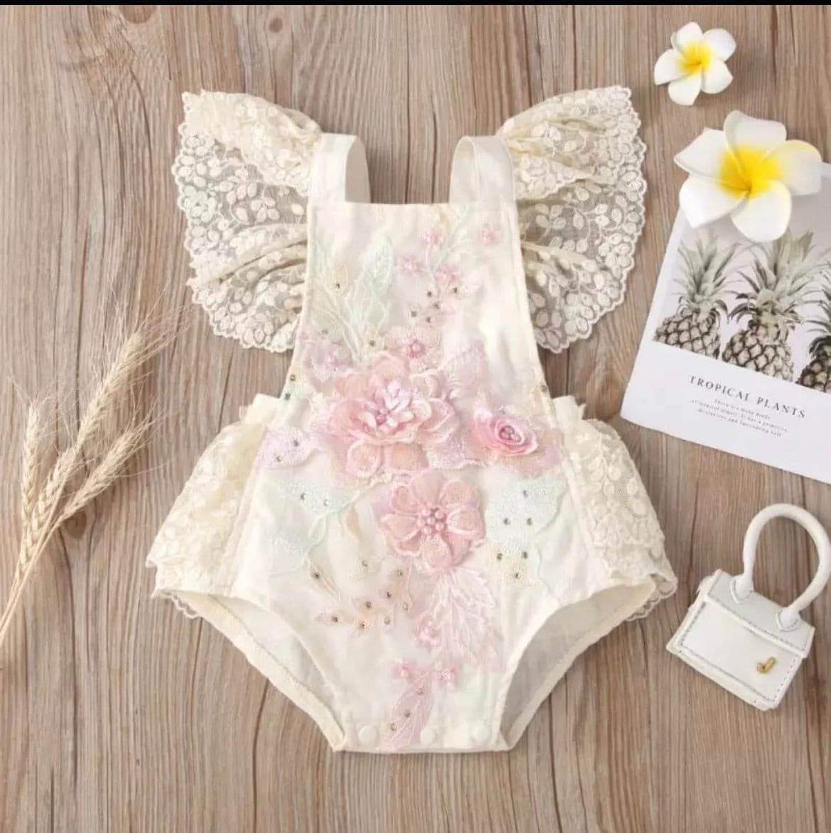 Priscilla Lace Romper.