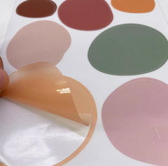 Nursery Wall Decals - Stone Dots.