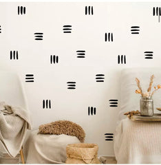 Nursery Wall Decals - Square Dash.