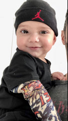 Baby Tattoo Onesie - Black.