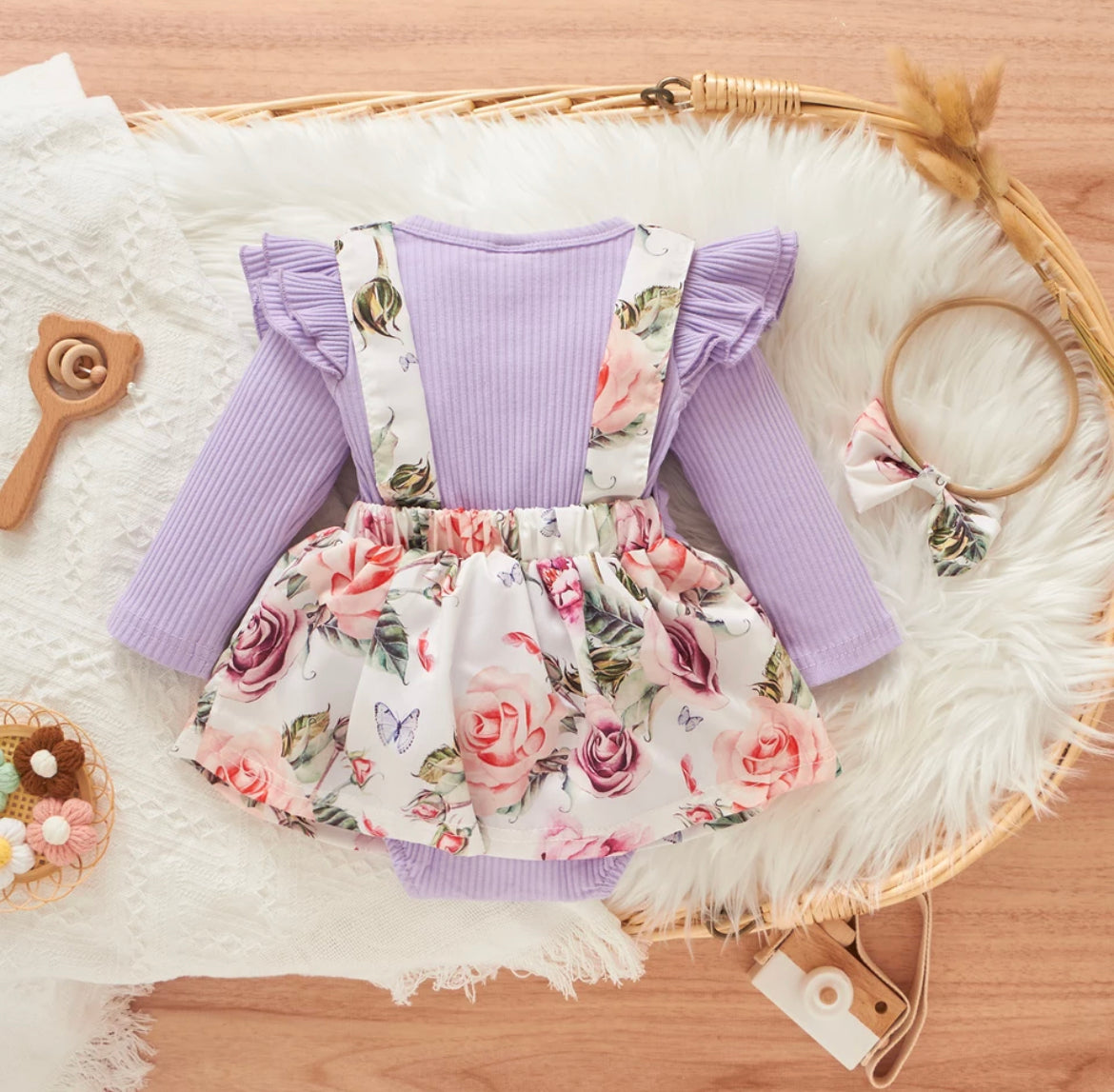 Melissa Floral Set - Lilac.