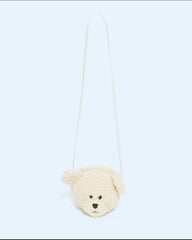 Fuzzy Bear Kids Crossbody bag - Little Girls Teddy Purse Bag.