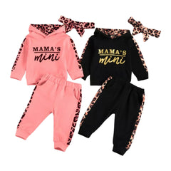 Mama’s Mini Tracksuit Set - Black.