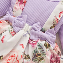 Melissa Floral Set - Lilac.