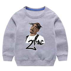 Tupac Graffiti Crewneck Sweater - Kids Jumper Tupac Graffiti Crewneck Sweater - Kids Jumper.