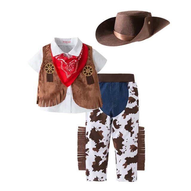 baby boy cowbow costume, toddler cowboy costume, boys cowboy suit