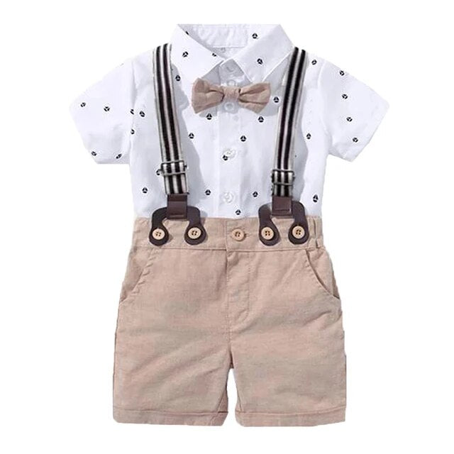 Berkeley - Baby Boy Gentleman Romper Suit Set