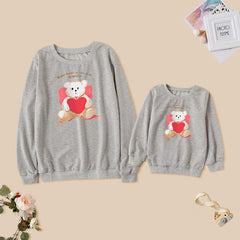 Mother And Daughter Clothes “Mini Mama” Rainbow Print Jumper