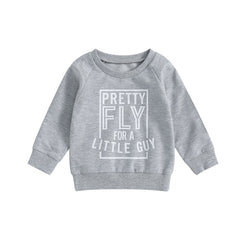 Pretty Fly For a Little Guy Crewneck Sweater