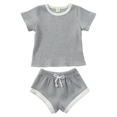 Dandy - Cotton Ribbed Baby Clothes Set Unisex 0-3Y