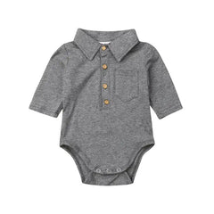 Baby Boy Gentleman Formal Bodysuit, Newborn Cotton Onesie