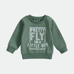 Pretty Fly For a Little Guy Crewneck Sweater