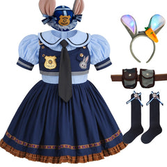 Zootopia Dress Costume Clothing Set