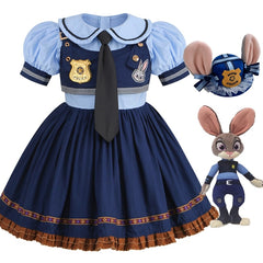 Zootopia Dress Costume Clothing Set