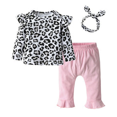 Animal Print - Baby Girl Clothes Set