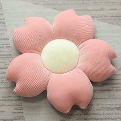 Plush Corduroy Flower Cushion.