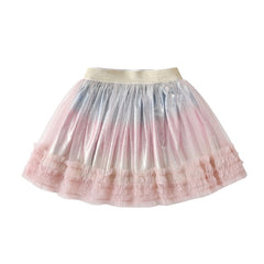 Pink Ombre Shimmer Tulle Skirt