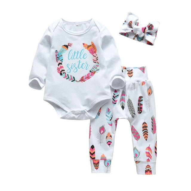 Little Sister - Baby Girl Clothes Set