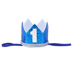 Glitter Baby Birthday Crown.