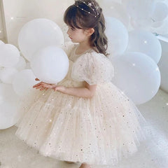 Toddler Birthday Princess Dress 1-5 Yrs Tulle Tutu