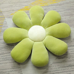 Plush Corduroy Flower Cushion.